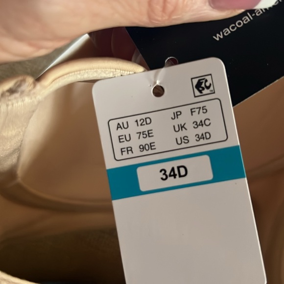 Wacoal red carpet strapless bra size 34D new - Picture 7 of 7